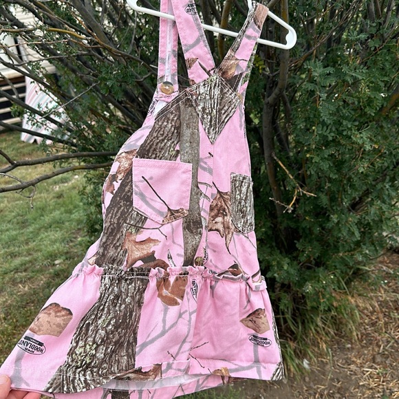 Pink Camo Suspender Dress - Picture 6 of 6